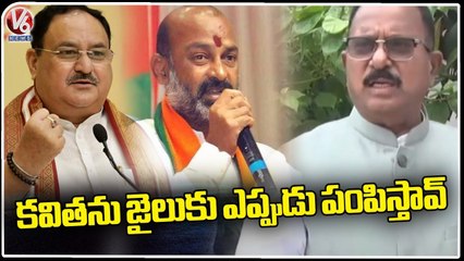 Congress Leader Mallu Ravi About BJP And BRS Comments On Dharani Portal | Delhi | V6 News