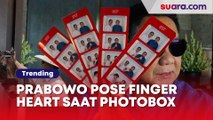 Prabowo Pose Finger Heart Saat Photobox bareng Arief Muhammad: Apa Boleh Sekiyowo Ini?!