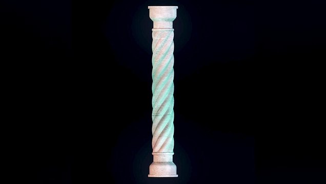 Twisted Column Modeling in blender 3.5 For Beginners | Ammar Khan