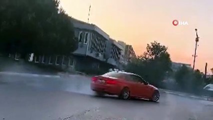 Amende de 20 000 342 lires pour un conducteur à la dérive à Başakşehir