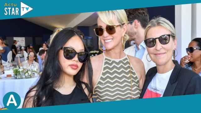 Yasmine Lavoine et Joy Hallyday : Filles de stars glamour et lookées pour un événement très chic