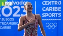 Nuria Diosdado GANA oro en natación artística en los Juegos Centroamericanos | VIDEO