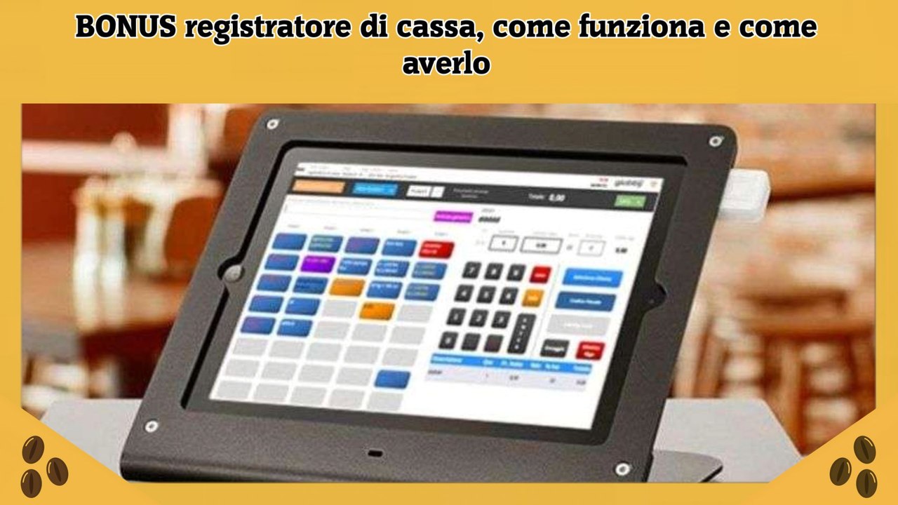 BONUS registratore di cassa, come funziona e come averlo Video