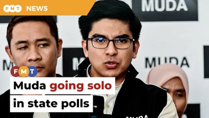 Muda going it alone in state polls, says Syed Saddiq