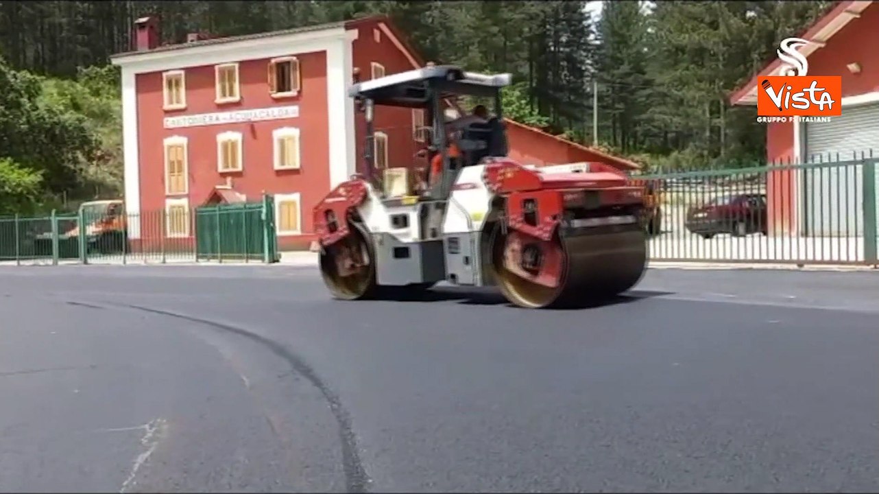 Anas al lavoro per il ripristino della strada statale a Longobucco, in Calabria