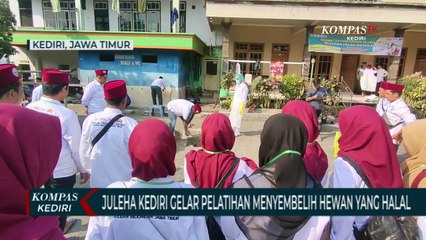 DPD Juleha Kediri Gelar Pelatihan Cara Menyembelih Hewan Yang Halal