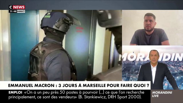 EXCLU - Marseille - Témoin de la nouvelle fusillade qui a fait 2 blessés hier soir, Mohamed Benmeddour, médiateur, raconte: Elle avait le mollet complètement arraché, un trou au niveau du talon