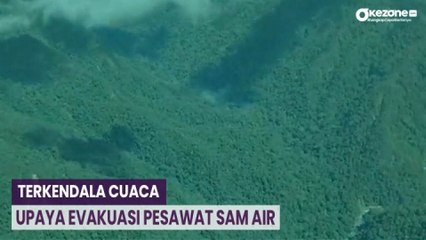 Upaya Evakuasi Pesawat Sam Air Terkendala Cuaca