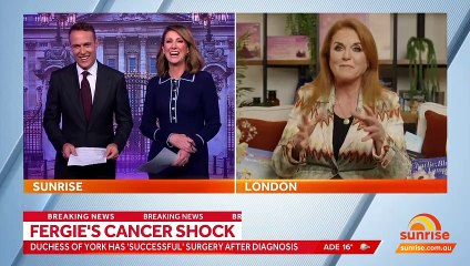 L’ex-épouse du prince Andrew, Sarah Ferguson, a été opérée avec succès d’un cancer du sein précoce: "Ses médecins lui ont dit que le pronostic était bon"