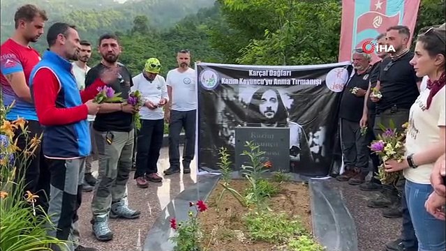 Kazım Koyuncu anısına Karçal zirvesine tırmanış
