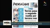 Enclave Mediática 26-06: Elecciones en Guatemala pasan a segunda vuelta