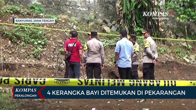 Polisi Duga Adanya Tindak Pidana dalam Kasus Penemuan 4 Kerangka Bayi di Banyumas
