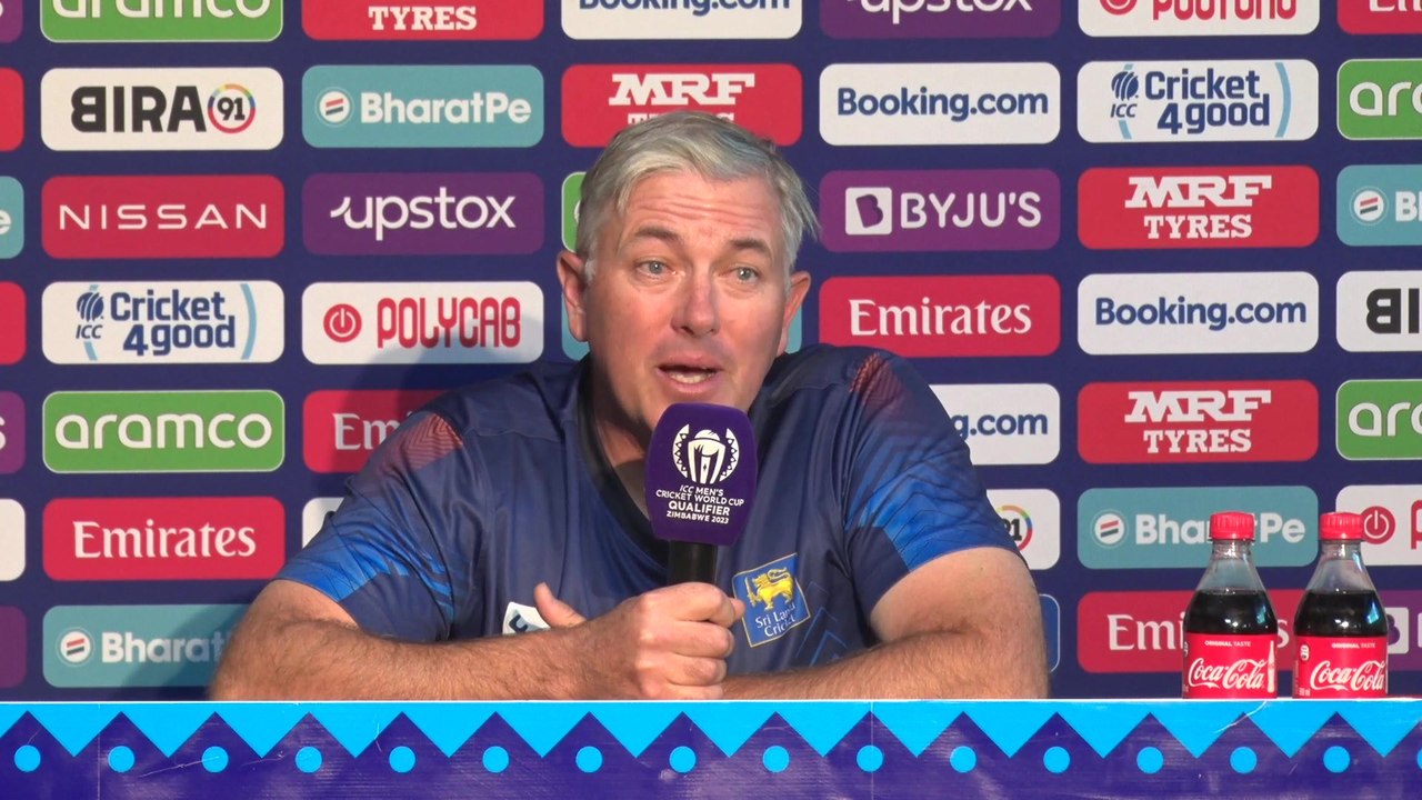 Coach Chris Silverwood previews Sri Lanka v Scotland