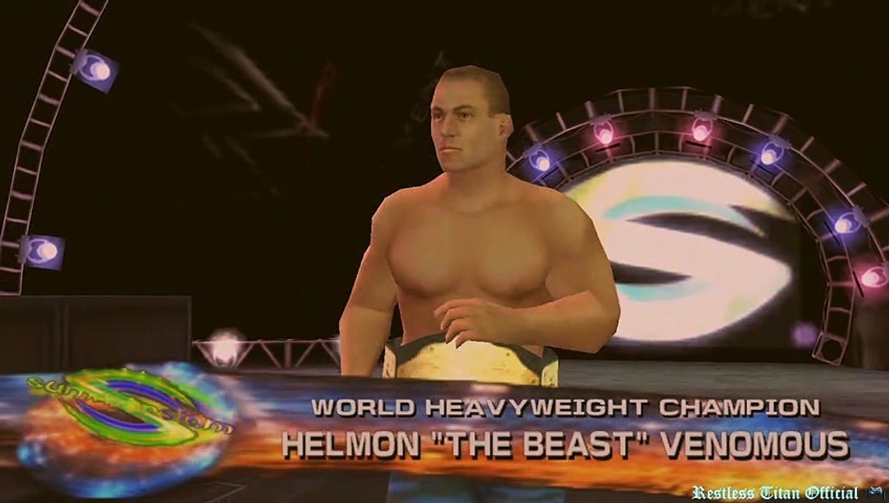 WWE SmackDown Vs Raw 2006 PSP Gameplay 1