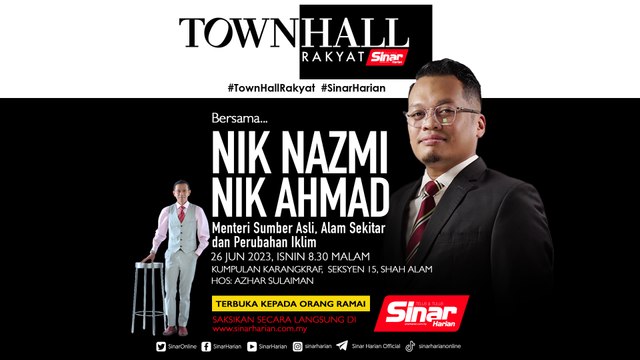 Town Hall Rakyat bersama Nik Nazmi Nik Ahmad