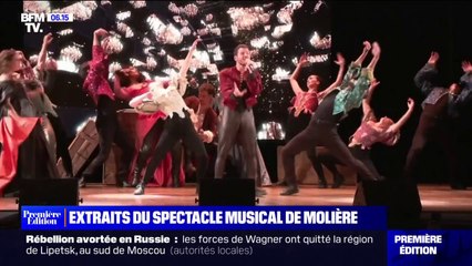 Les premiers extraits de la comédie musicale "Molière, l'opéra urbain" produite par Dove Attia