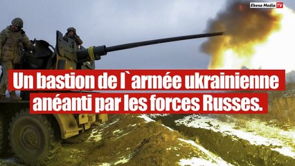 vidéo: Les forces russes détruisent un bastion ukrainiens à Yuzhnodonetsk.