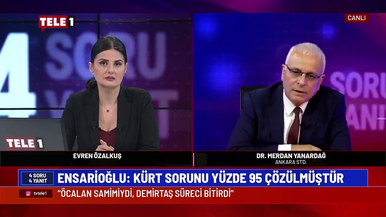 Gazeteci Merdan Yanardağ, Abdullah Öcalan ile ilgili sözleri sonrası gözaltına alındı