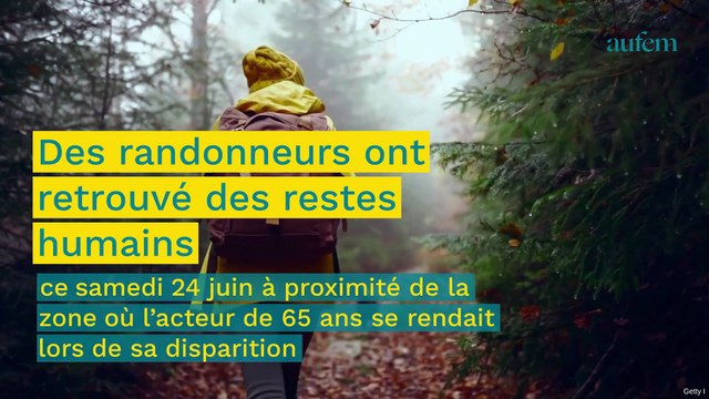 Disparition de l’acteur Julian Sands : des restes humains découverts
