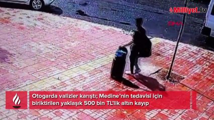 İçi altın doluydu! Otogarda valizler karıştı eve gelince şoke oldu