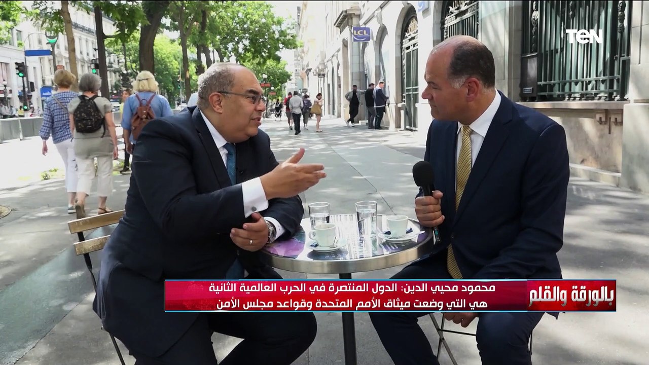 لقاء مع د. محمود محيي الدين على هامش قمة ميثاق التمويل العالمي الجديد