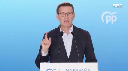 Feijóo se lía con los números y su "regla del dos": "En vez de dos es 22, pero es dos, es dos por diez"