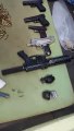 PMOP encuentra fusiles, ametralladoras droga y céluares en cárceles de Honduras