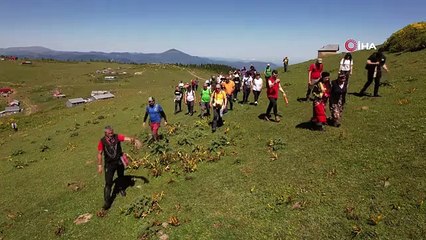 Les amoureux de la nature de Giresun ont voyagé dans le passé avec 'Otçu Migration'