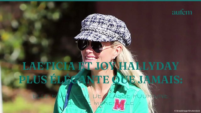 Laeticia et Joy Hallyday plus élégantes que jamais : elles rivalisent de classe pour une sortie mère-fille