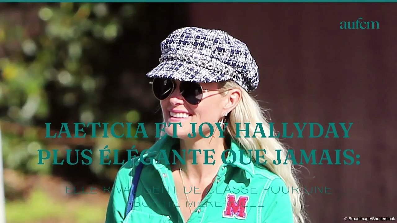 Laeticia et Joy Hallyday plus élégantes que jamais : elles rivalisent de classe pour une sortie mère-fille