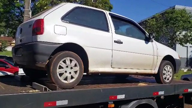 Gol placas AJI-3132, furtado em Cascavel, é recuperado em Espigão Azul