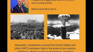 In case of any aggression we will hit NATO with nuclear bombs: Belarus president warns.. Atomic threats Belarus.