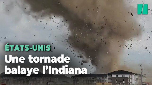 Des tornades impressionnantes ont balayé l’Indiana, détruisant tout sur leur passage