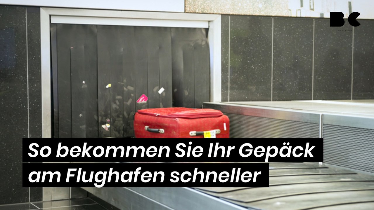 So bekommen Sie Ihr Gepäck am Flughafen schneller