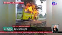 Bus sa Bago City, Negros Occidental, nagliyab | SONA