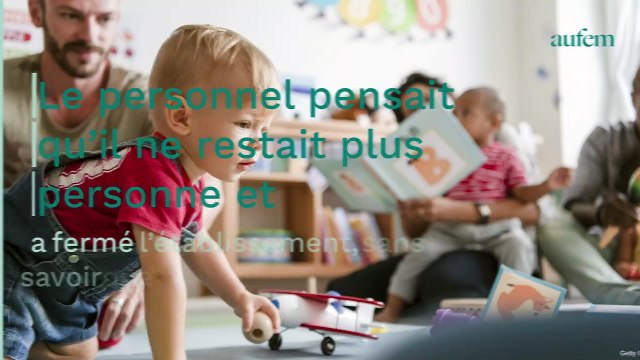 Un bébé de 1 an oublié dans une crèche après la fermeture par le personnel