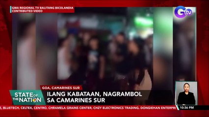 Ilang kabataan, nagrambol sa Camarines Sur | SONA