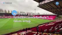 Hollywood yıldızları futboldan sonra Formula 1 takımı ortağı