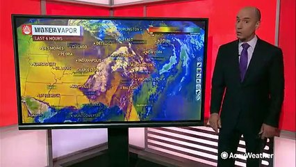 Severe weather targets major East Coast cities