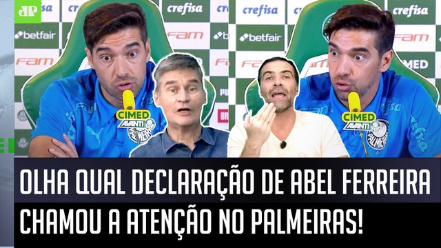 Cara, ISSO ASSUSTOU! Eu NUNCA VI o Abel Ferreira... Declaração CHAMA A ATENÇÃO no Palmeiras!