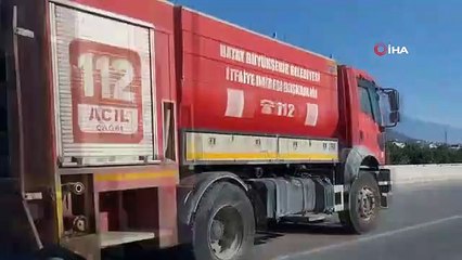 Incendie dans la décharge à Hatay