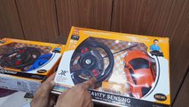 Unboxing and Review of Fast Racing Car with Self Control Steering Wheel