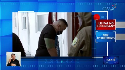 Inmate na si Jad Dera, planong ilipat ng ibang kulungan | Saksi