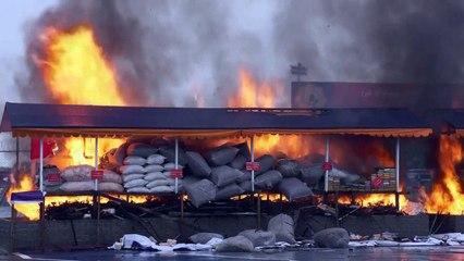 Mianmar incendeia quase US$ 500 milhões de drogas