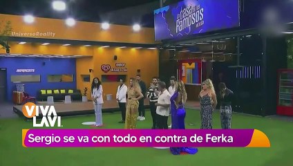 Tremendo enfrentamiento entre Ferka y Sergio Mayer