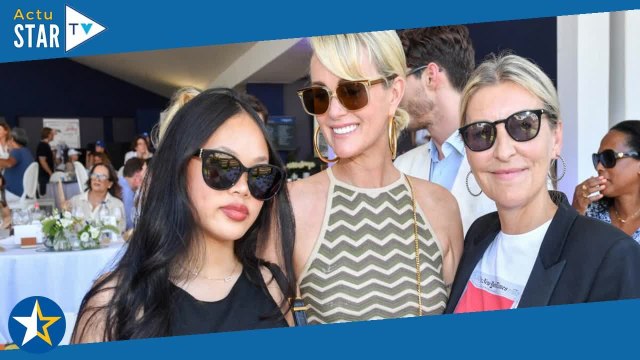 Yasmine Lavoine et Joy Hallyday : Filles de stars glamour et lookées pour un événement très chic