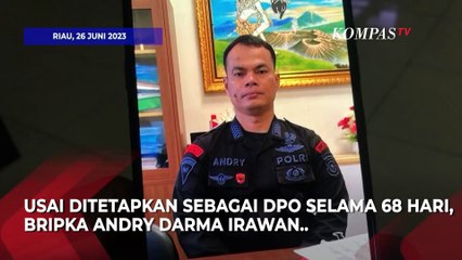 DPO 68 Hari, Bripka Andry Akhirnya Serahkan Diri ke Polda Riau