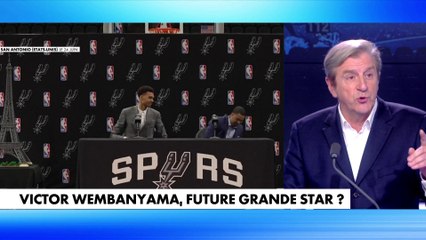 Éric Revel : «On a eu l’impression que c’était Joe Biden qui arrivait à San Antonio, pas du tout ! C’est Victor Wembanyama qui arrive comme une star mondiale»