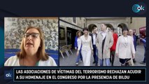 Las víctimas de ETA plantan a Sánchez en el homenaje en el Congreso: 