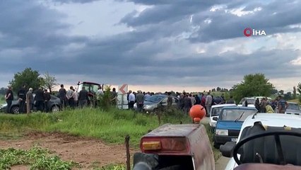 Sağanak yağıştan korunmak için sığındıkları kulübeye yıldırım düştü: 2 ölü